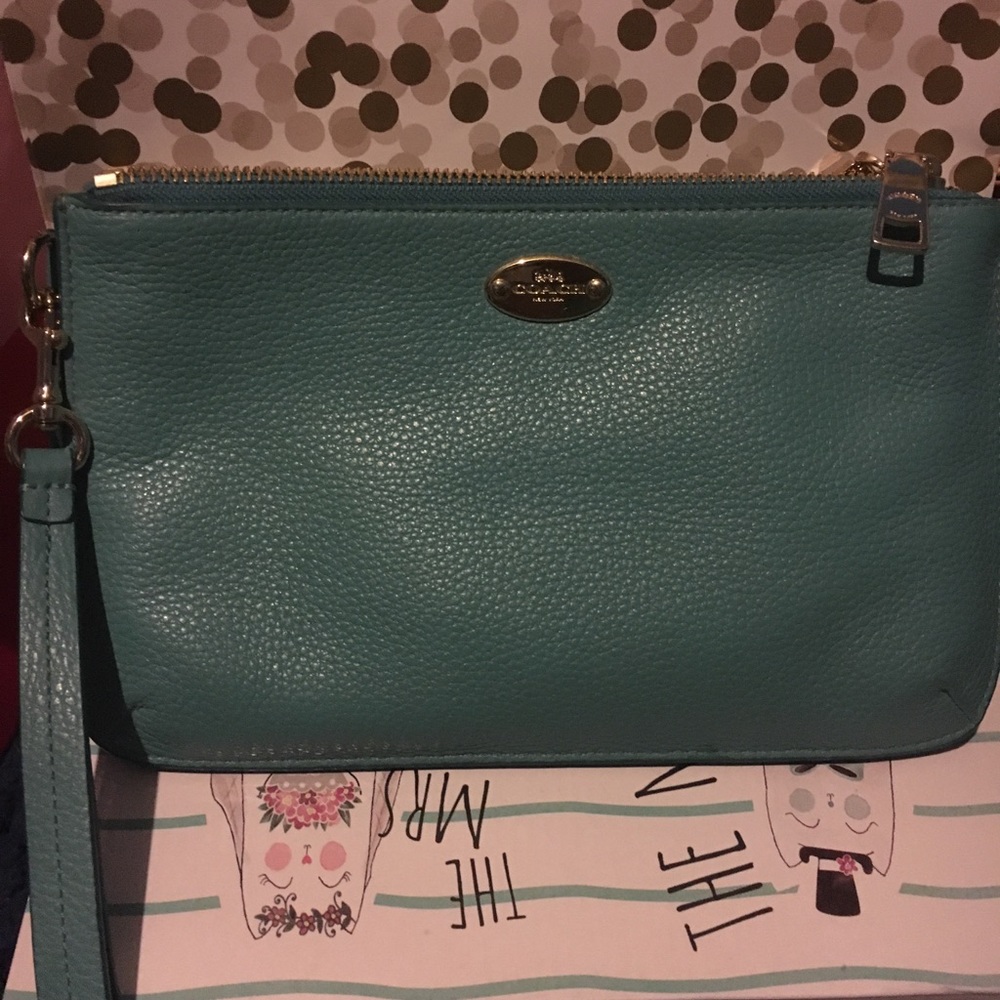 Coach Blue Purse